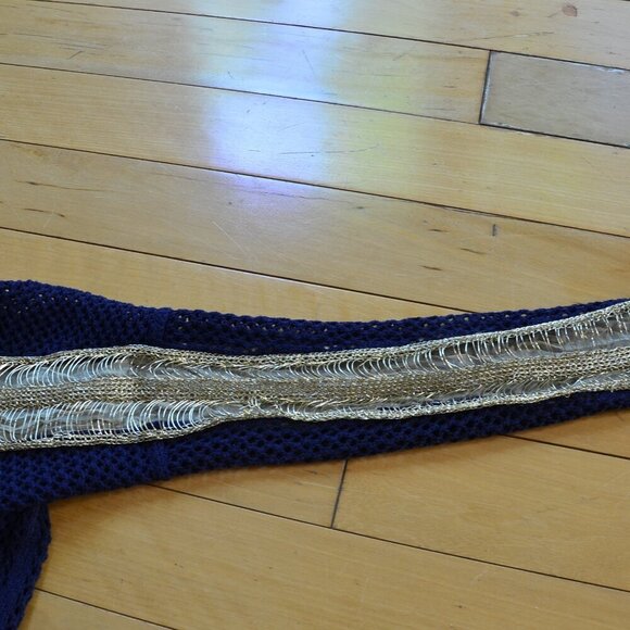 Theyskens' Theory Mesh Sweater Size S Fits XS Vintage - Picture 6 of 13